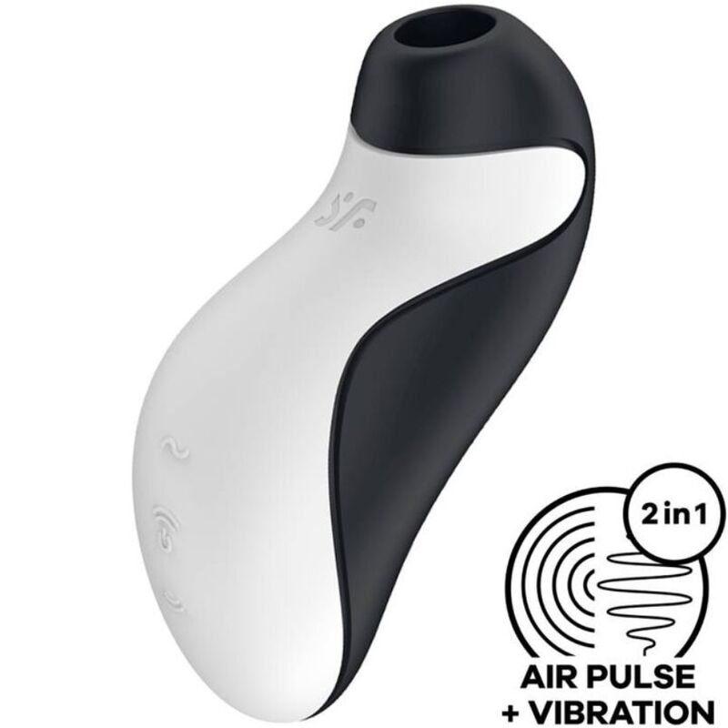 Stimulateur Clitoridien Orca Vibration et Aspiration 2 Moteurs IPX7 - Satisfyer