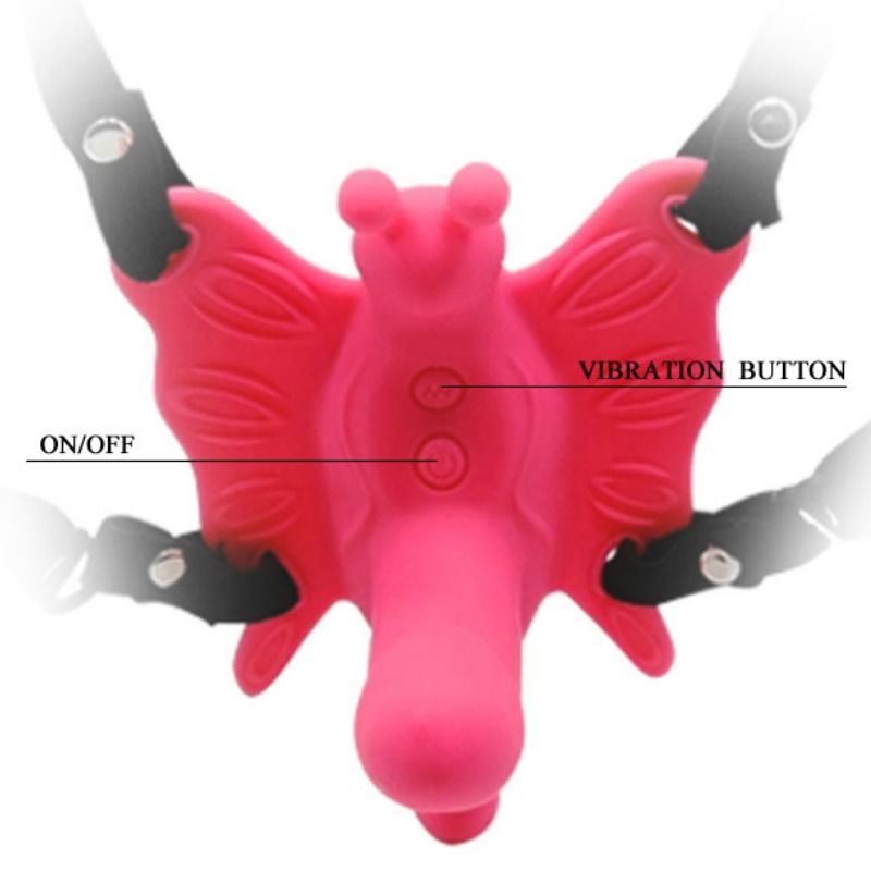 Stimulateur Clitoridien Papillon Télécommande 30 Modes Mains Libres - Baile