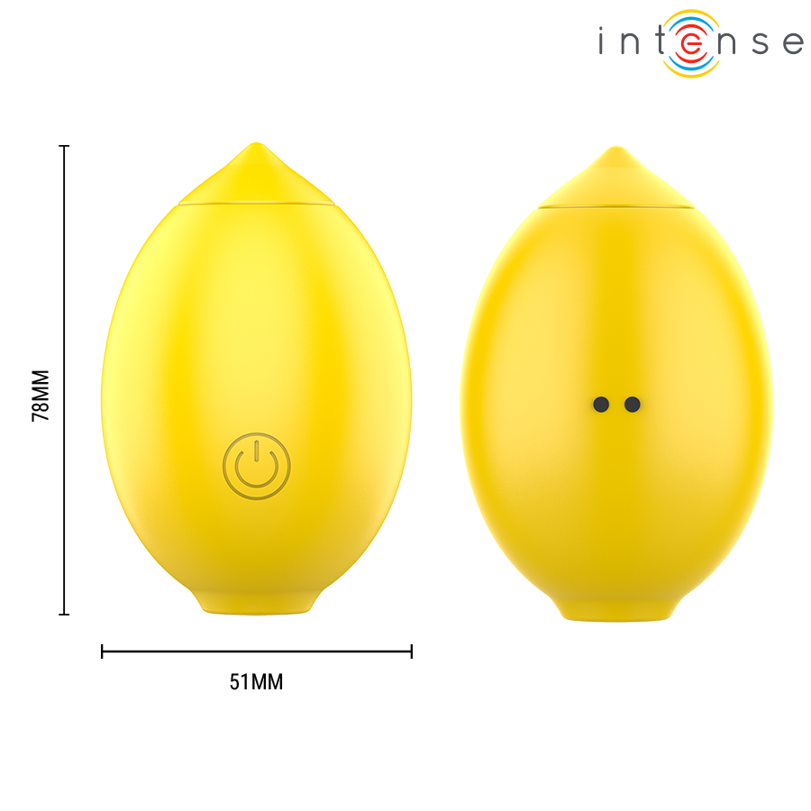Stimulateur Clitoridien par Succion Moni Forme Citron Étanche - Intense
