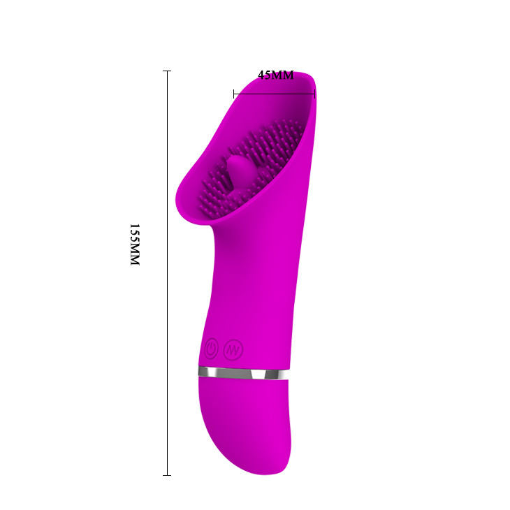 Stimulateur Clitoridien Rudolf 30 Vibrations Embouts Gaufrés - Pretty Love