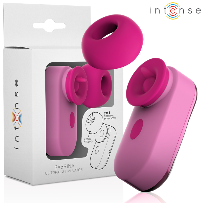 Stimulateur Clitoridien Sabrina - Tapotement Langue Rechargeable - Intense