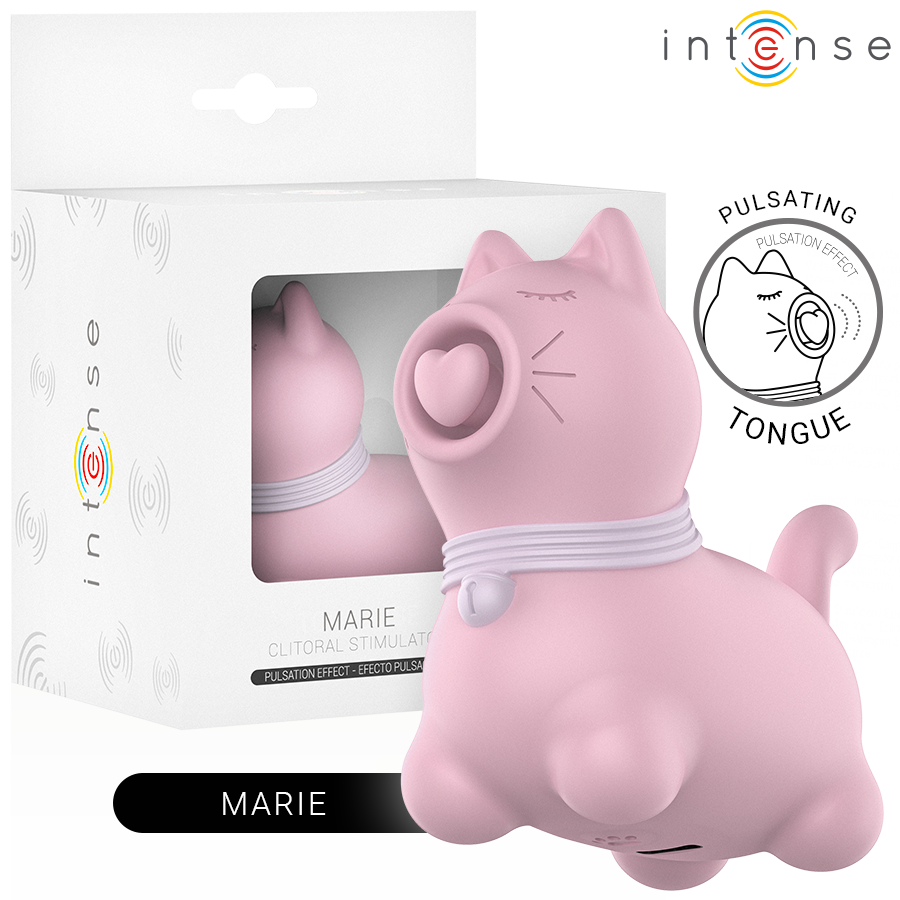 Stimulateur Clitoridien Tapotement Marie Effet Pulsation Rechargeable - Intense