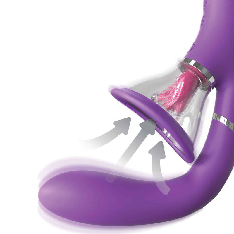Stimulateur Clitoris Point G Her Ultimate Pleasure Pro 4 Moteurs - Fantasy