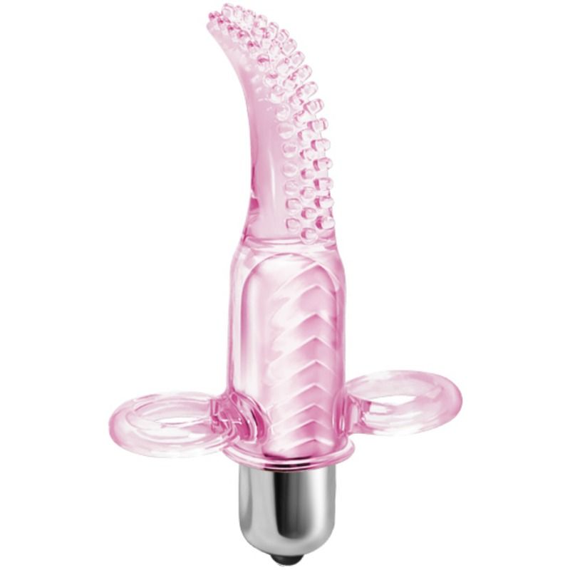 Stimulateur Doigt Vibrant 10 Modes Texturé Compact Élastique - Baile