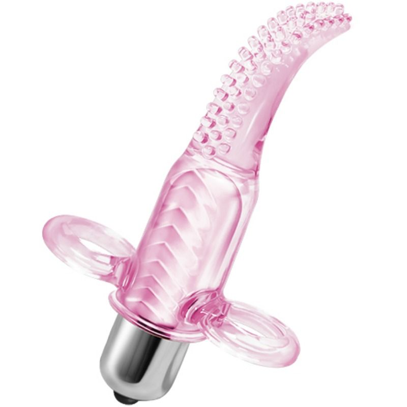 Stimulateur Doigt Vibrant 10 Modes Texturé Compact Élastique - Baile