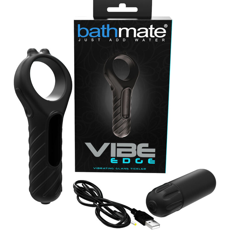 Stimulateur Vibrant Vibe Edge Silicone 10 Modes - Bathmate