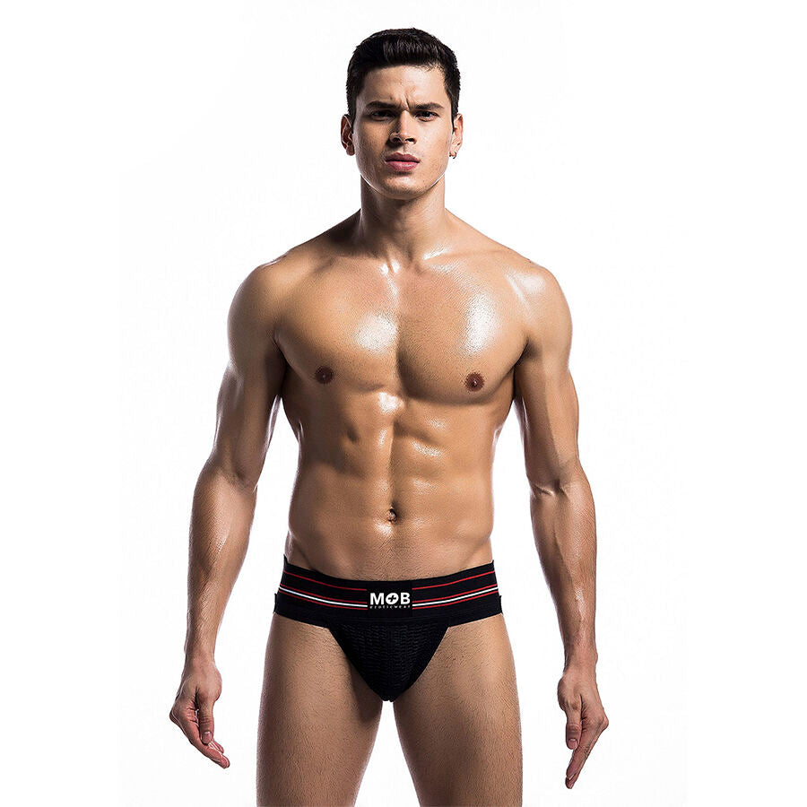 String Homme Classique Coupe Basse Coton Stretch - Mob