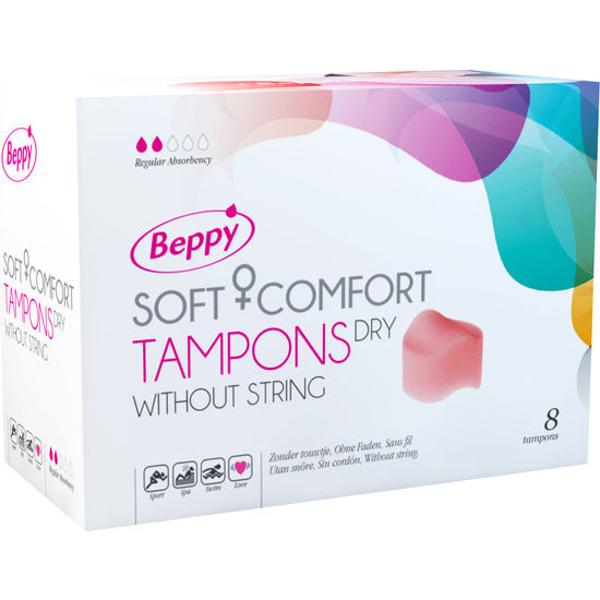 Tampons Beppy Soft Comfort Secs - Sans Fil Discrétion Totale