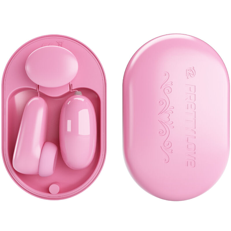 Œuf Vibrant & Stimulateur Magic Box 12+7 Modes Rechargeable - Pretty Love