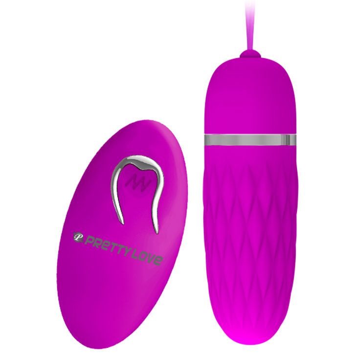 Œuf Vibrant Télécommandé Flirtation Dawn 12 Modes Silicone - Pretty Love