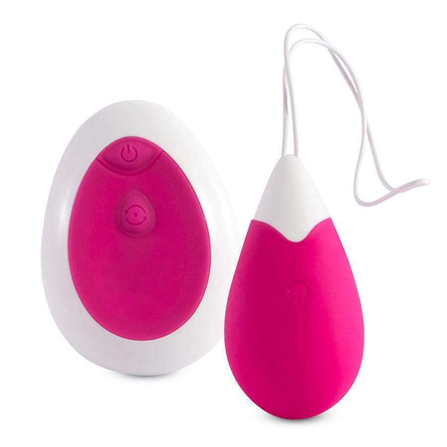 Œuf Vibrant Télécommandé Jan 10 Modes Rechargeable USB - Intense