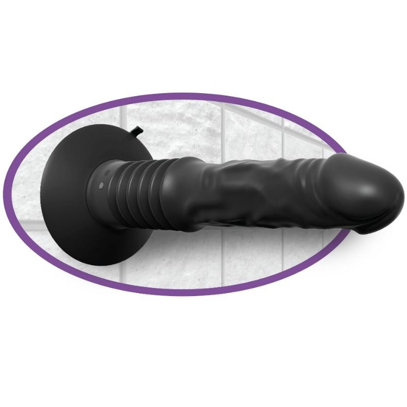 Vibromasseur Anal Réaliste Ass Fucker Ventouse 11 Modes Rechargeable - Anal Fantasy