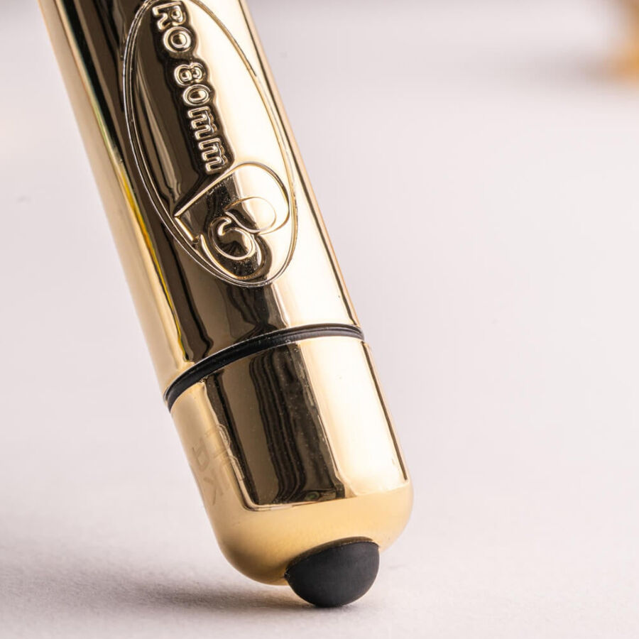 Vibromasseur Bullet RO-80 Champagne Golden Compact Étanche IPX7 - Rocks-Off
