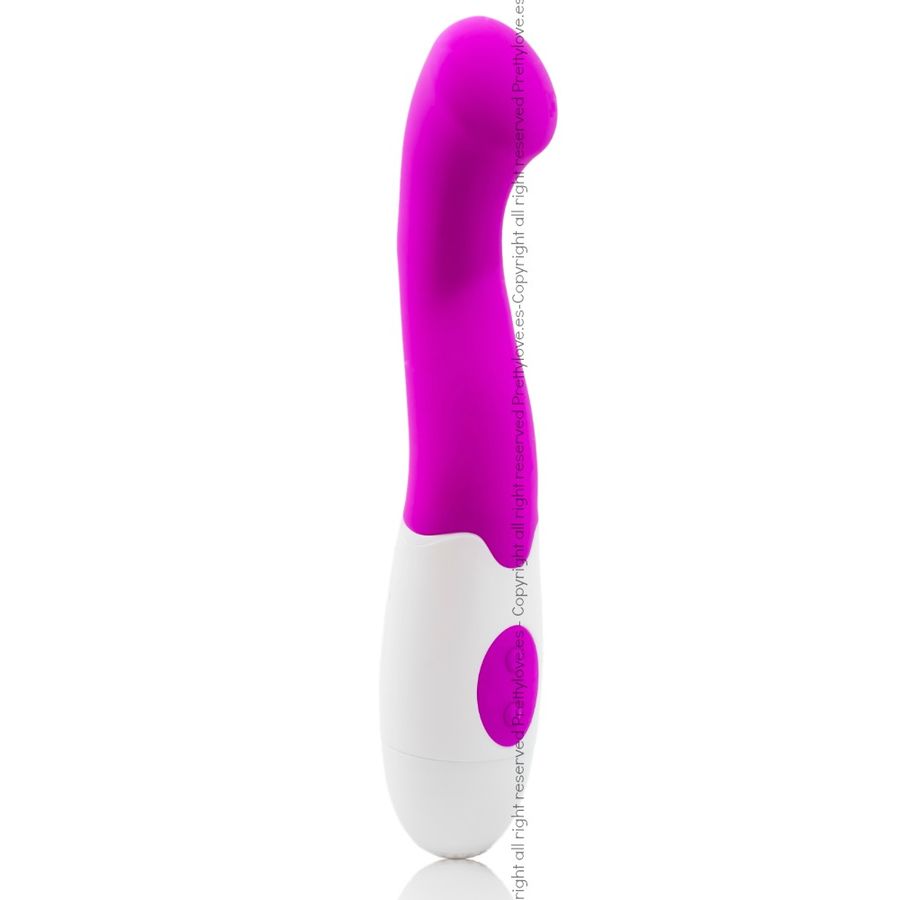 Vibromasseur Charles 30 Modes Silicone Ergonomique Silencieux - Pretty Love