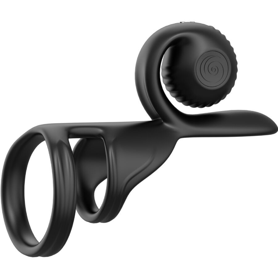 Vibromasseur Couple Jovi Télécommande 2 Moteurs Étanche - Snail Vibe