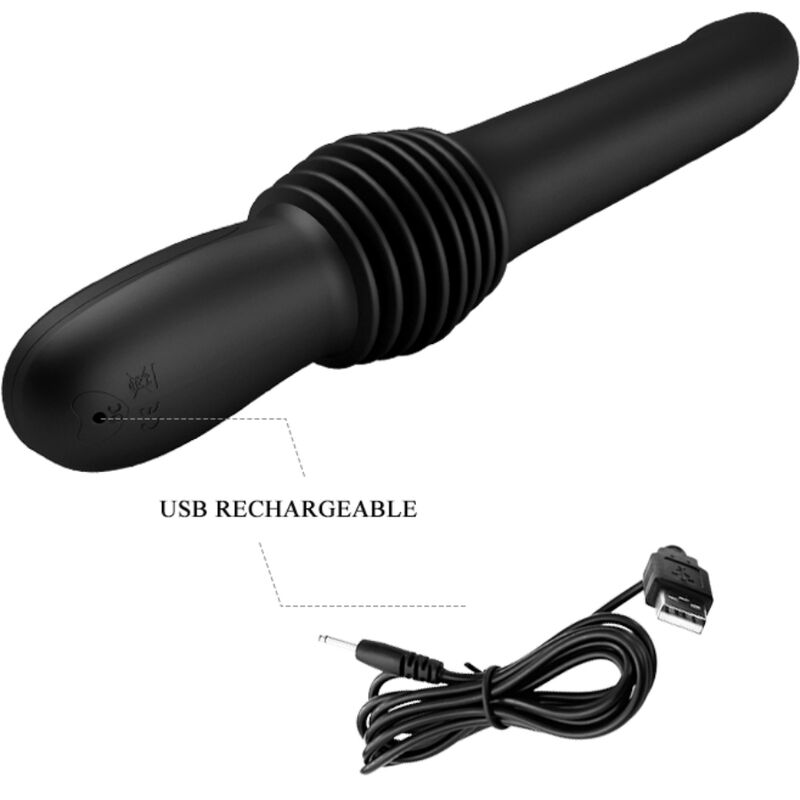 Vibromasseur Culotte Pazuzu Télécommande Sans Fil 10 Modes Rechargeable - Pretty Love