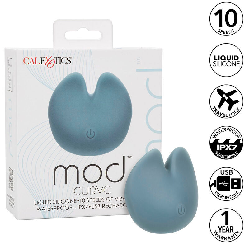 Vibromasseur Double Mod Curve 10 Vitesses Rechargeable USB - CalExotics