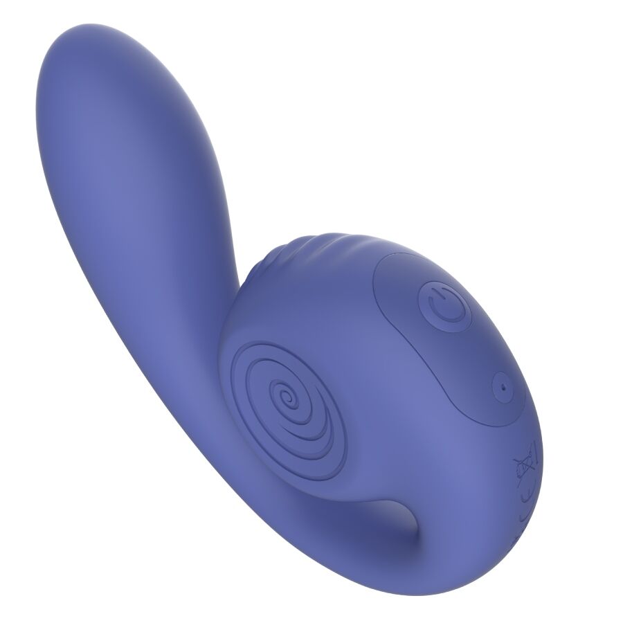 Vibromasseur Double Stimulation Gizi Lite Point G et Clitoris - Snail Vibe