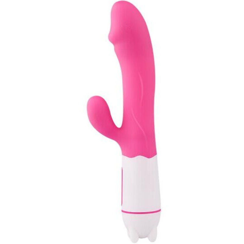 Vibromasseur Happy 36 Modes Silicone Rechargeable Fuchsia - Armony