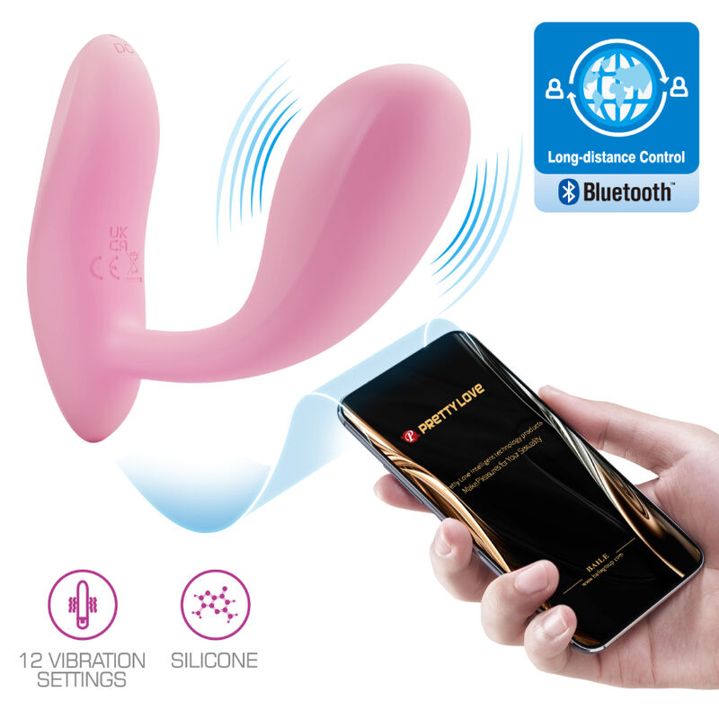 Vibromasseur Point G Baird Connecté - Pretty Love
