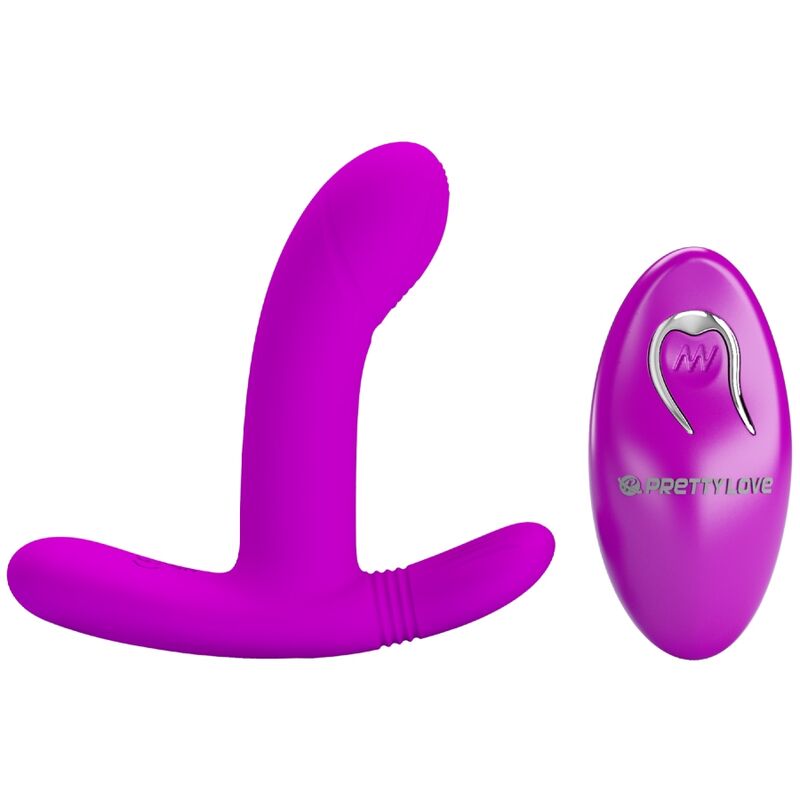 Vibromasseur Point G Clitoris Geri Télécommande 12 Vibrations 10 Ondes - Pretty Love