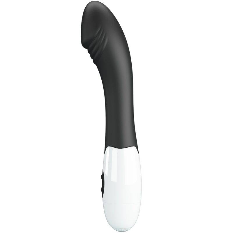 Vibromasseur Point G Elemental 30 Modes Silicone Noir - Pretty Love