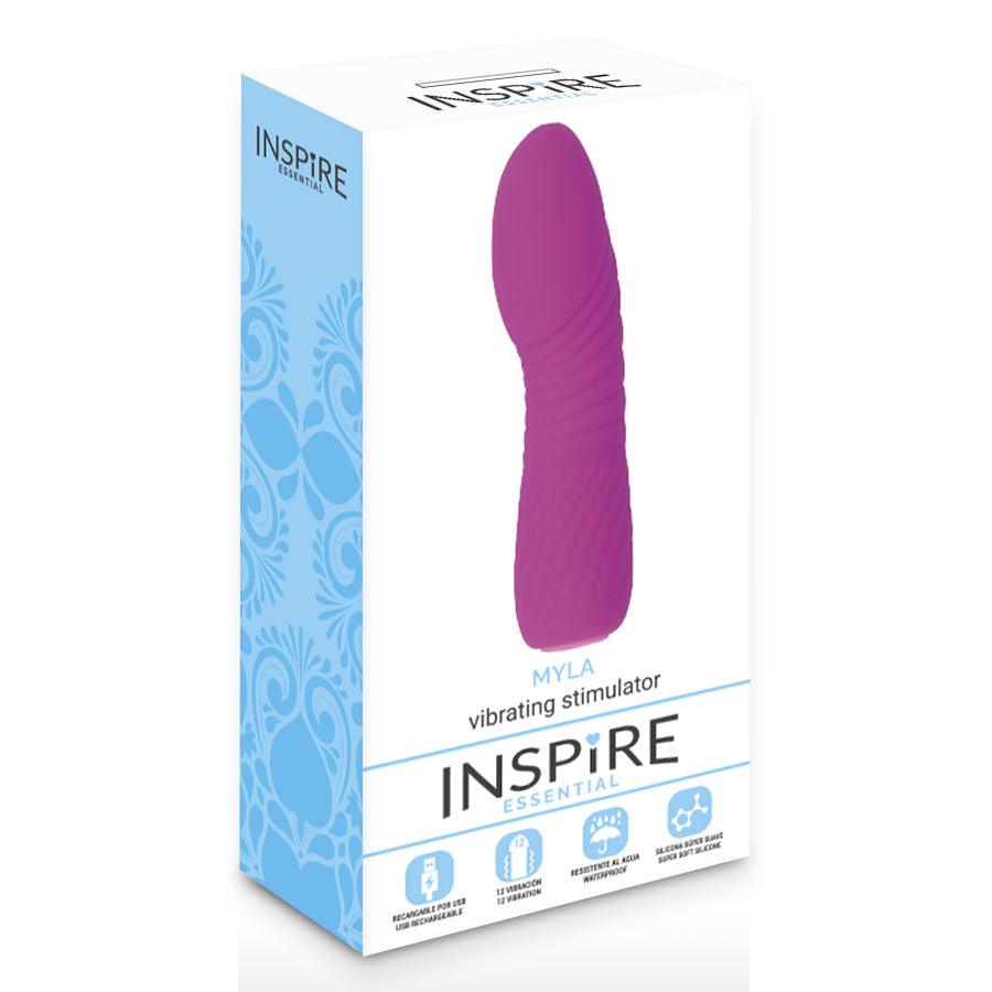 Vibromasseur Point G Myla Flexible 12 Modes Rechargeable - Inspire
