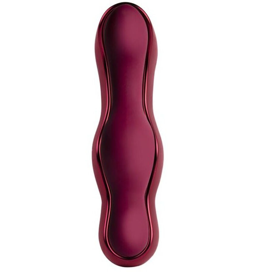 Vibromasseur Point G Ruby Glow Assis Mains Libres Télécommande - Rocks-Off
