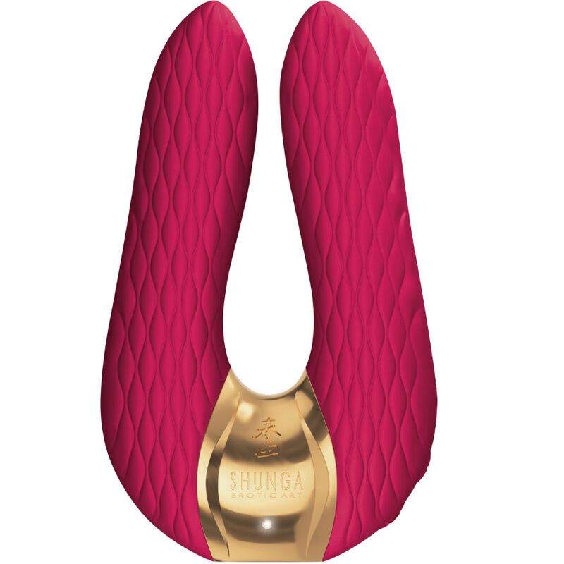 Vibromasseur Polyvalent Aiko Silicone Rechargeable Étanche 3 Coloris - Shunga