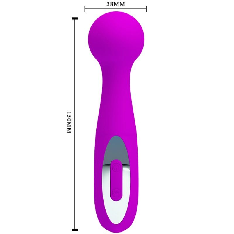 Vibromasseur Polyvalent Wade 12 Fonctions Rechargeable USB - Pretty Love