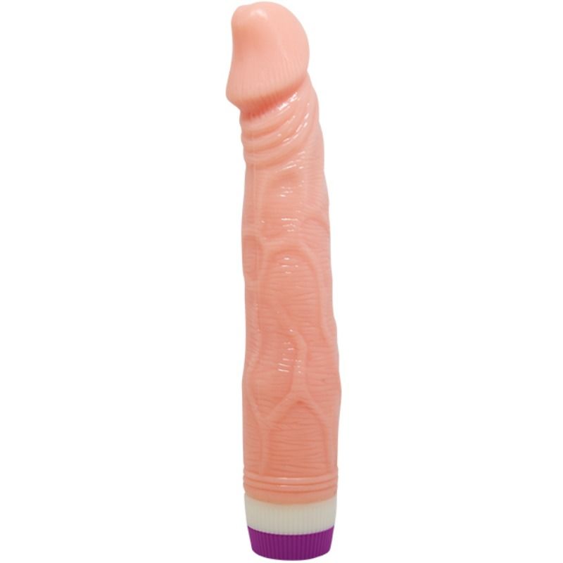 Vibromasseur Réaliste Naturel 22 cm Veines Multivitesse - Baile