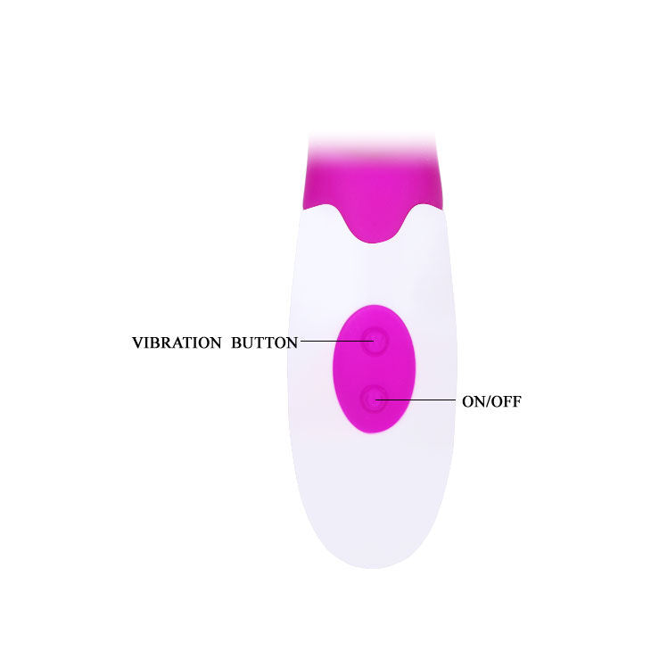 Vibromasseur Rabbit Andr Double Stimulation 7 Modes Silicone - Pretty Love