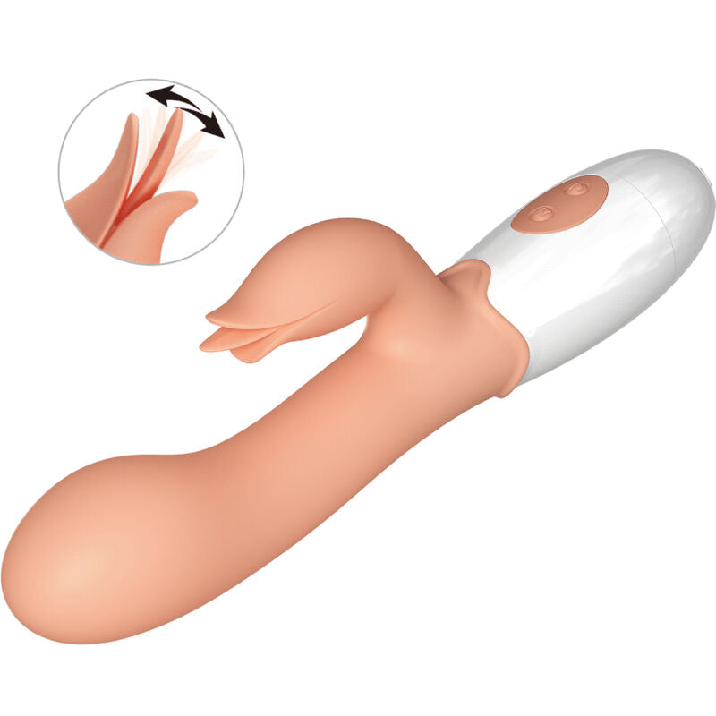 Vibromasseur Rabbit Bloody Mary Double Moteur 30 Modes Flexible - Pretty Love