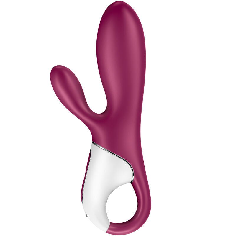 Vibromasseur Rabbit Chauffant Hot Bunny Connecté 2 Moteurs IPX7 - Satisfyer