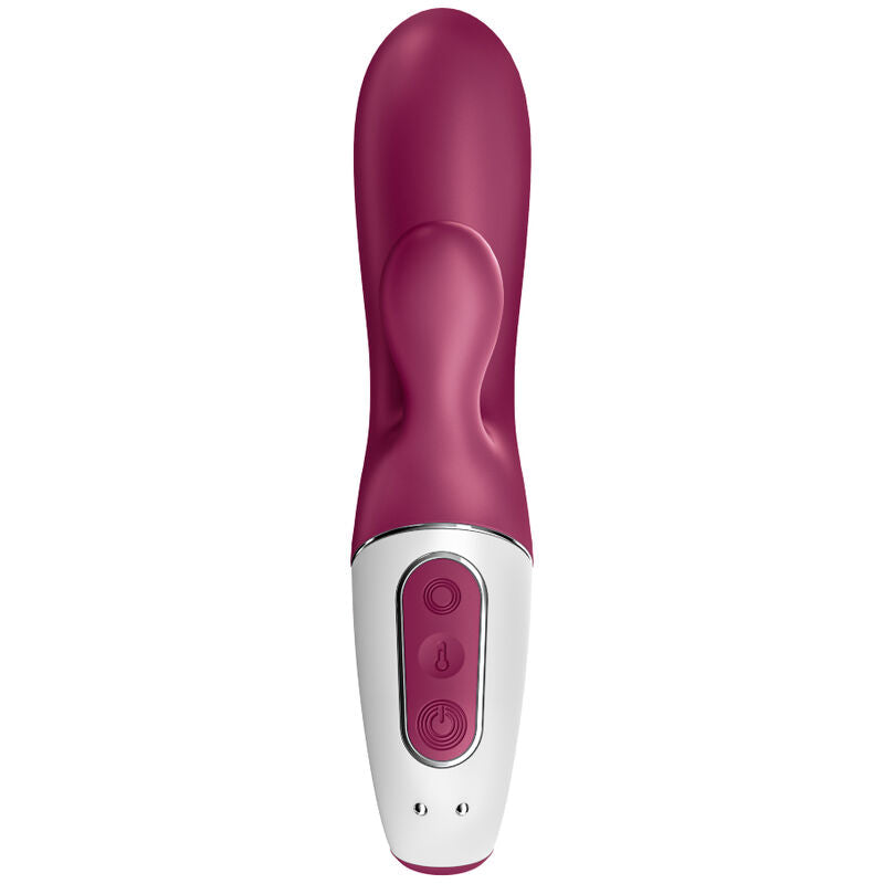 Vibromasseur Rabbit Chauffant Hot Bunny Connecté 2 Moteurs IPX7 - Satisfyer
