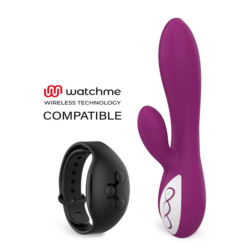 Vibromasseur Rabbit Connecté Taylor WatchMe Sans Fil 12 Modes - Coverme