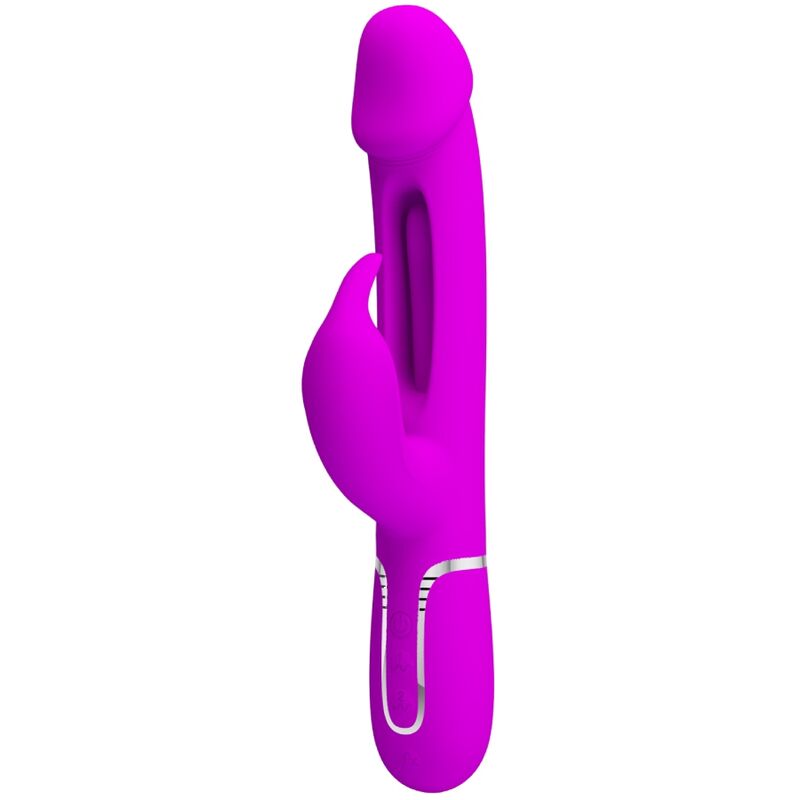 Vibromasseur Rabbit Dejon 3 en 1 Multifonction - Pretty Love