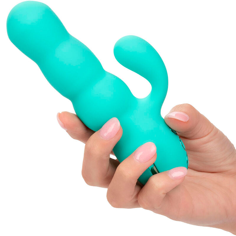 Vibromasseur Rabbit Del Mar Diva Poussée 10 Modes Rechargeable - CalExotics