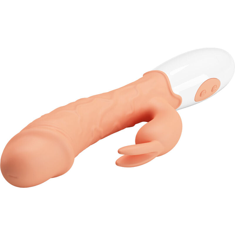 Vibromasseur Rabbit Double Moteur 30 Modes Flexible Point G - Pretty Love