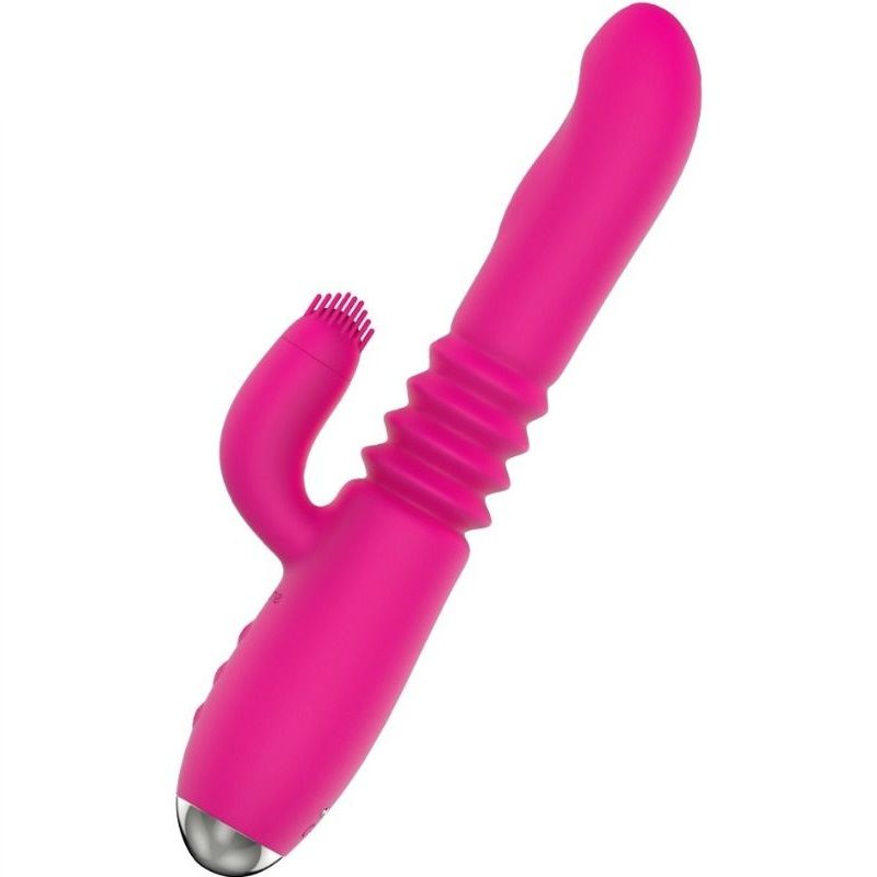 Vibromasseur Rabbit Idol Plus Rotation Va-et-Vient Chauffant - Nalone