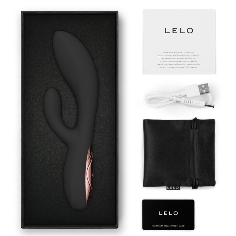 Vibromasseur Rabbit Ina Thrust Dynamic Thrust Silicone Connecté - Lelo