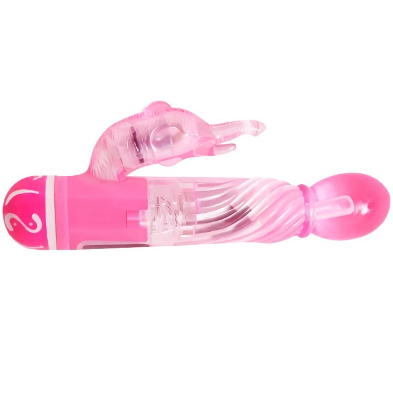 Vibromasseur Rabbit Multivitesses Tige Texturée 10 Modes - Baile