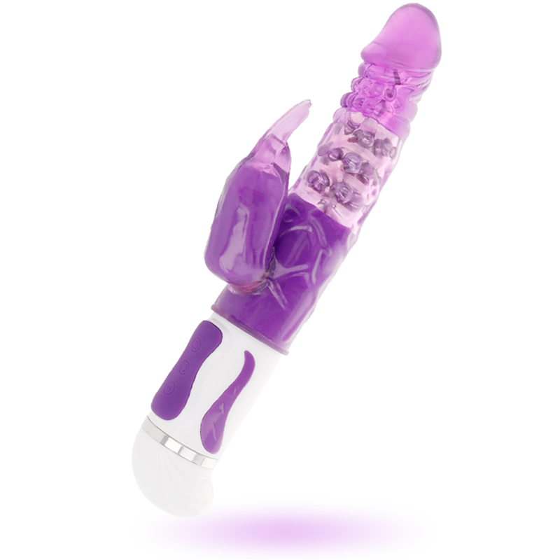 Vibromasseur Rabbit Rotatif Guppy 12 Vibrations 4 Rotations - Intense