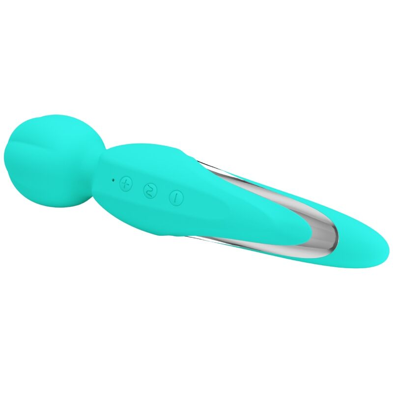 Vibromasseur Wand Walter Silicone 7 Fonctions Rechargeable - Pretty Love