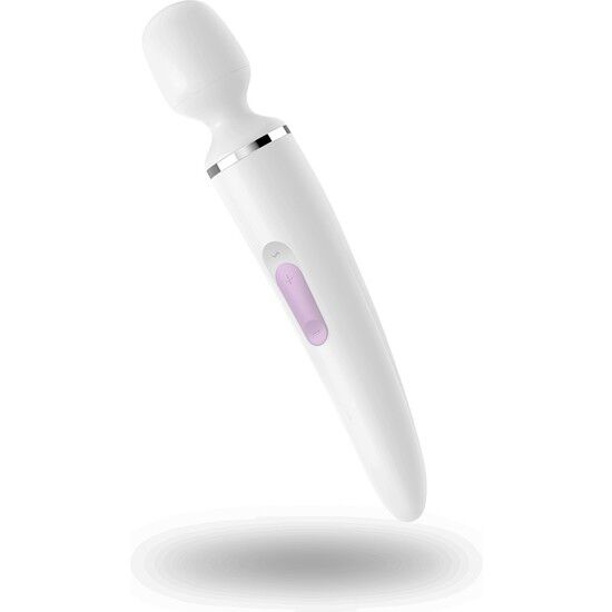 Wand Vibromasseur Puissant Wander Silicone Rechargeable Étanche - Satisfyer