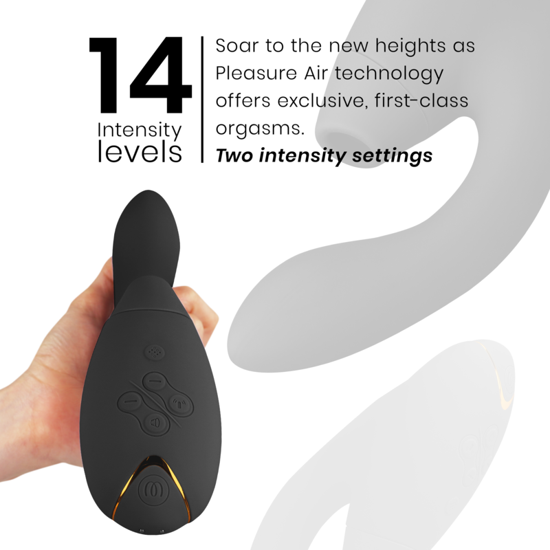 Womanizer Duo 2 Stimulateur Double - Pleasure Air et Point G - 14 Intensités