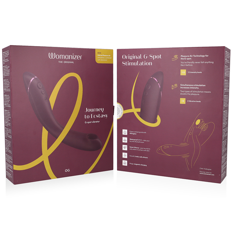 Womanizer Journey to Ectasy Stimulateur Point G Pleasure Air
